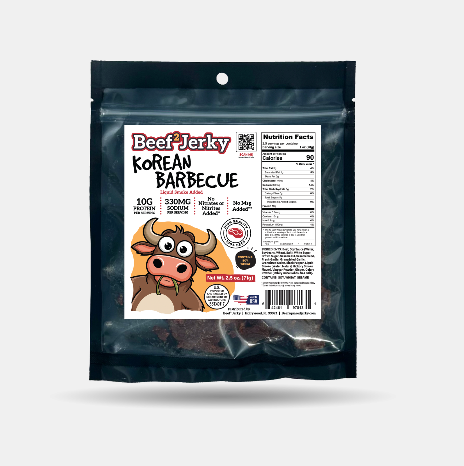 Beef² Jerky Korean Barbecue